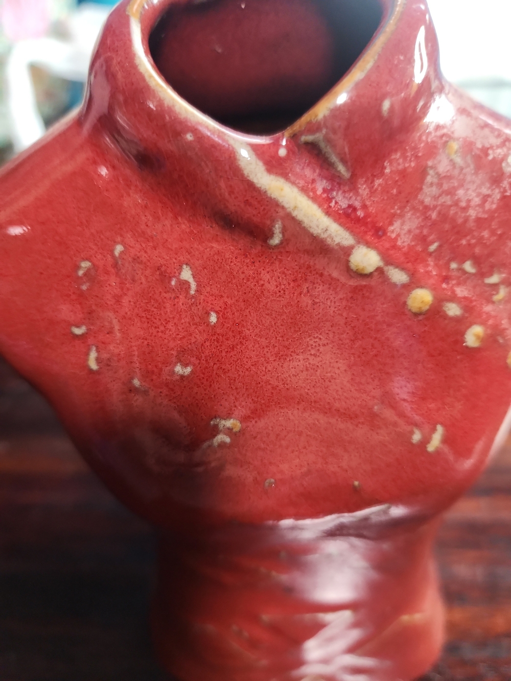 Asian Shirt Vase